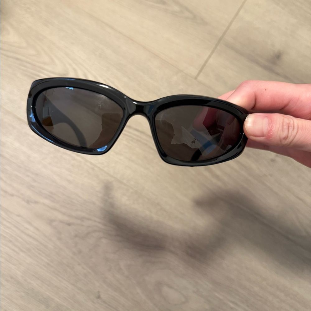 Balenciaga Glossy Black Eyewear